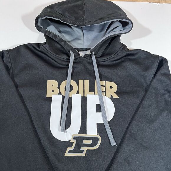 Pro Edge Purdue University Boilermakers Boil Up Hoodie Sweatshirt Size Small - Picture 4 of 7